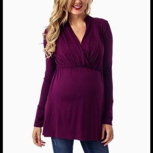 Pinkblush Purple Babydoll Tunic